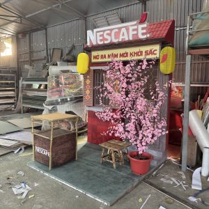 Booth Nescafe